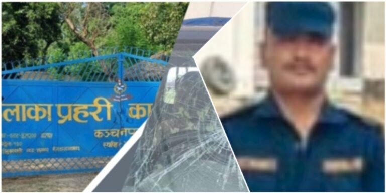 कञ्चनपुरमा खडखडे टोलीबाट इन्सपेक्टर शाहीसहित ५ प्रहरी कुटिए, भ्यान तोडफोड