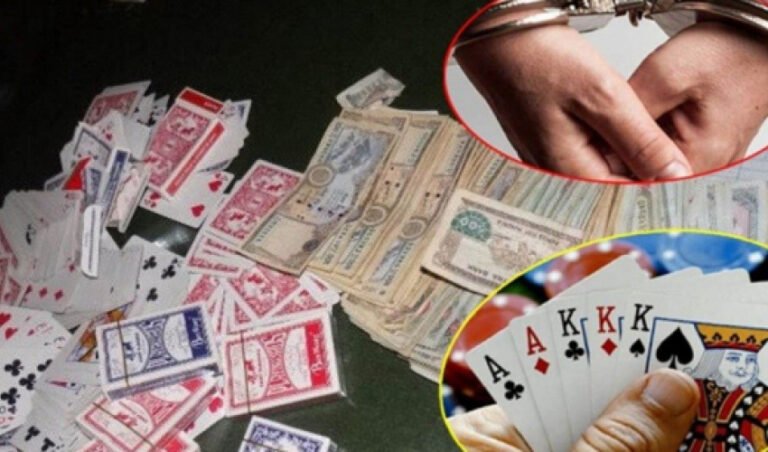 कञ्चनपुरको कालापानी बाट ९ जना जुवाडे पक्राउ