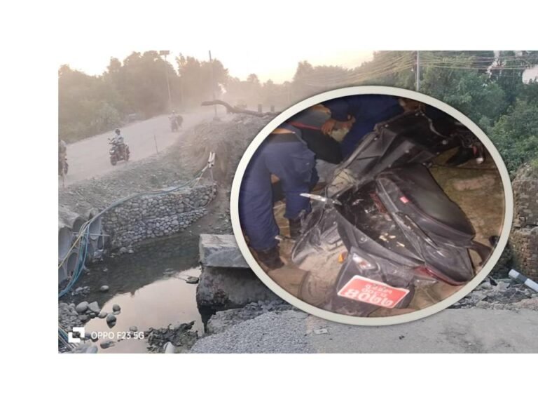 कञ्चनपुरमा स्कुटर दुर्घटना हुदा एक जनाको मृत्यु, एक जना घाईते