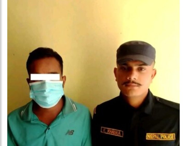 सशस्त्र प्रहरी बनाईदिन्छु भन्दै ५ लाख ठगी गर्ने युवक पक्राउ