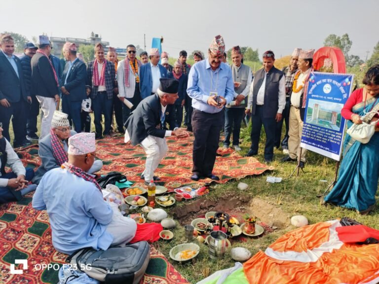 सृजनशील सहकारीले नव निर्मित भवनको शिलान्यास गर्दै मनायो वार्षिक साधारण सभा