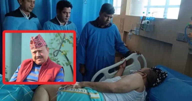 मस्तिष्कघात भएका धनगढीका मेयर गोपाल हमाललाई दिल्ली रेफर गरियो