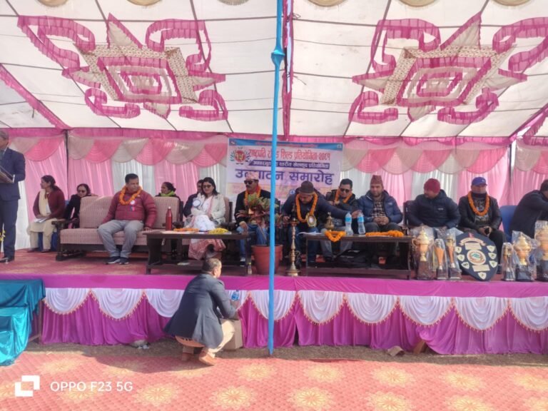 खेलाडी जन्माउने उर्वर थलो हो कञ्चनपुरः नगर प्रमुख बोगटी