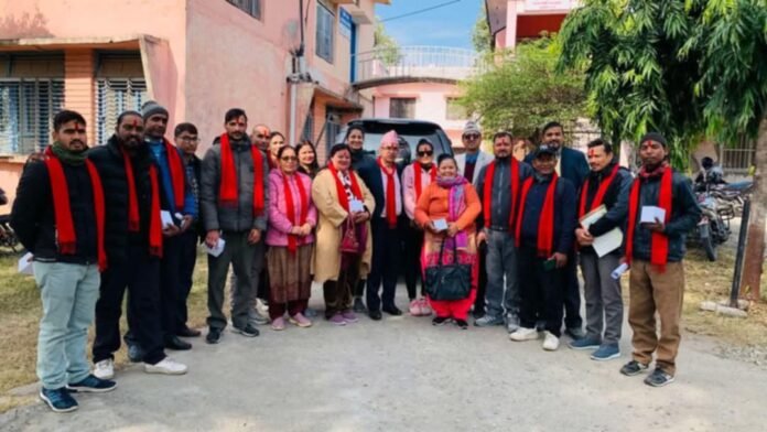 पत्रकार महासंघ शाखा कञ्चनपुर नवनिर्वाचित पदाधिकारी लाई निड्स नेपालले बधाई ज्ञापन