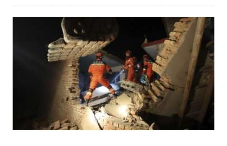 नेपालमा पनि महसुस भयो चीनको भूकम्पस् ५३ जनाको मृत्यु