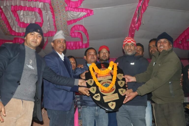 राष्ट्रिपति रनिङ शिल्डको उपाधी बैजनाथ माविको पोल्टोमा