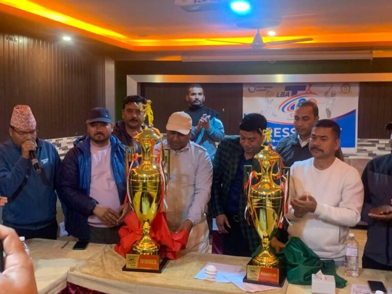 महेन्द्रनगरमा एलबिए क्रिकेट प्रतियोगिता हुने