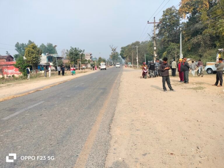 ट्रकको ठक्कर बाट घाइते युवतीको उपचारको क्रममा मृत्यु