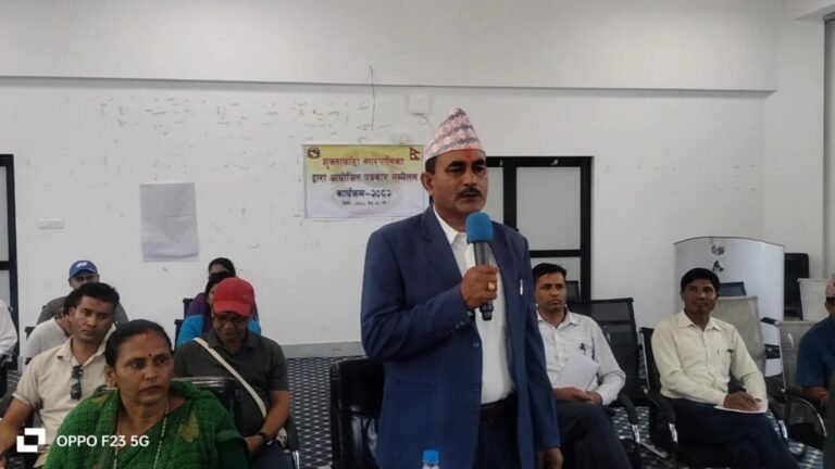 शुक्लाफाँटाका मेयर महराले सार्वजनिक गरे तीन वर्षका उपलब्धि