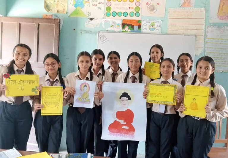 बुद्ध जयन्तीको अवसरमा रेडियन्ट माध्यमिक विद्यालयमा विशेष कार्यक्रम सम्पन्न