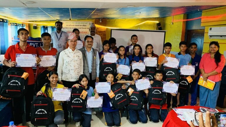 भीमदत्त १८ द्वारा बाल क्लबको नेतृत्व विकास गर्न सचेतना मुलक कार्यक्रम सम्पन्न