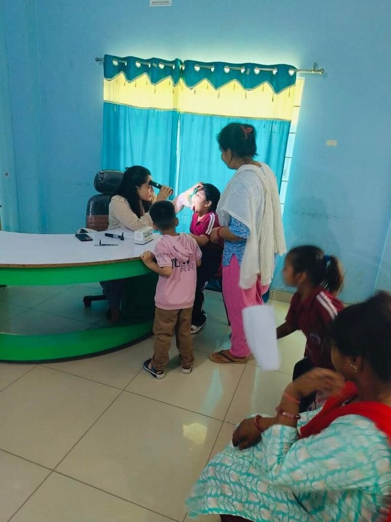 ईन्टरनेश्नल स्कुलमा निःशुल्क स्वास्थ्य शिबिर