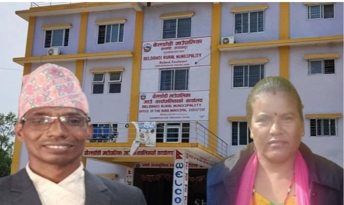 बेलडाँडी उपाध्यक्ष नाथद्वारा पालिका प्रमुख रानालाई ज्यानमार्ने धम्की, सरकारी गाडीको चावी खोसेर फरार