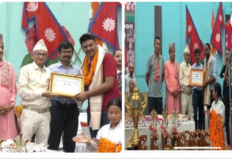 सुदूरपश्चिम जापान करातो डो कोशिकाई सितोरिया संघले गर्यो क्रियाशिल पत्रकार विष्ट र सिनालाई  सम्मान