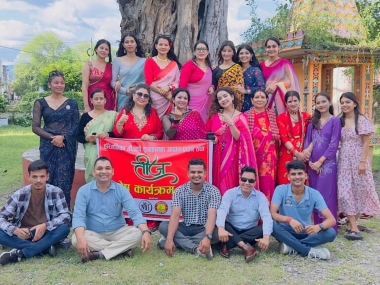 प्रेस युनियन कञ्चपुरमा आवद्ध महिला पत्रकारहरुको तिज बिषेश शुभकामना आदान–प्रदान कार्यक्रम