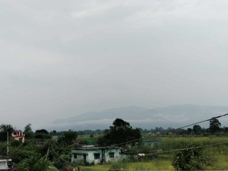 आजको मौसम ः मनसुनी वायु सक्रिय रहँदा देशभर वर्षाको सम्भावना