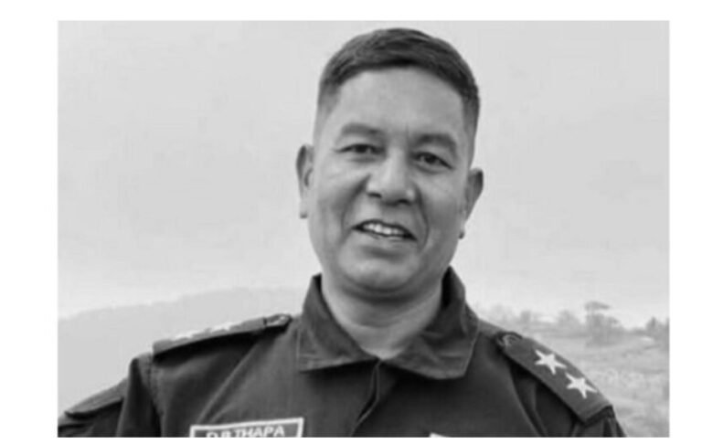 ड्युटीमै अस्ताए प्रहरी नायव निरीक्षक (सई )थापा