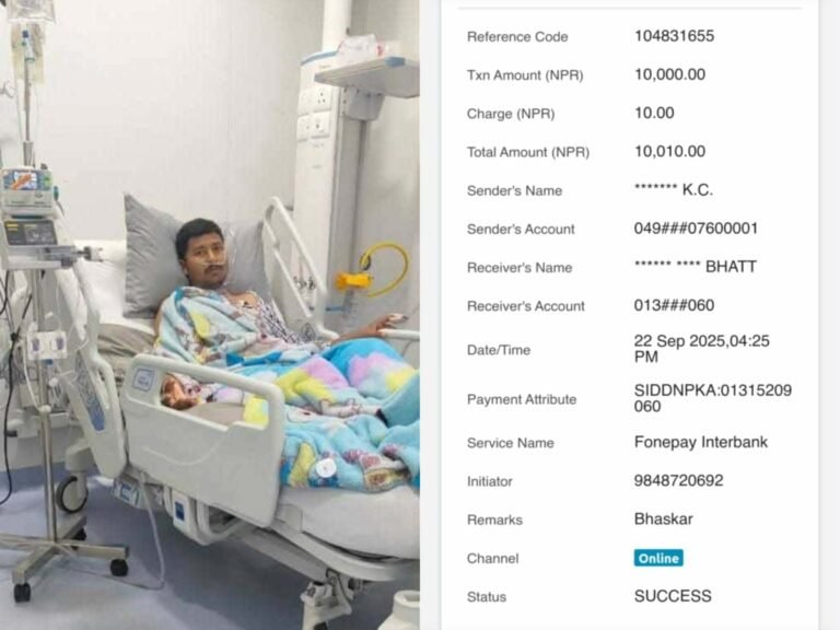 होली खेलेरका मुटुरोगसंग लडिरहेका पत्रकार भट्टलाई उपचार खर्च