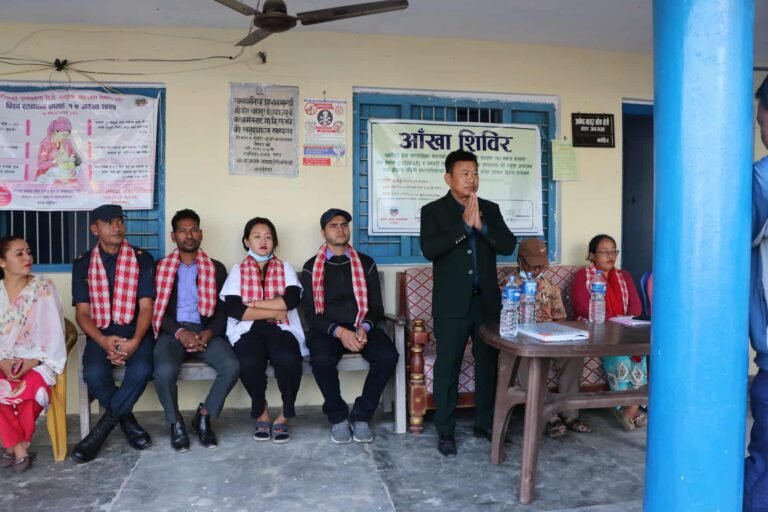 दोधारा चाँदनीको सबै वडामा निशुल्क आँखा शिविर, स्थानिय हर्षित