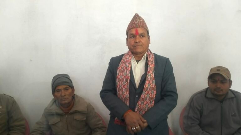 प्रतिनिधि सभा सदस्यका लागि कञ्चनपुर ३ बाट दिवान आग्रीले गरे चुनावी घोषणा
