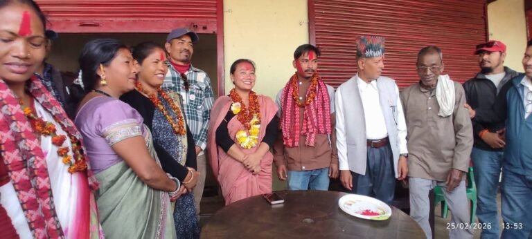 बीना मगर जिताउन जेन्जी उम्मेदवार राना नेकपा प्रवेस