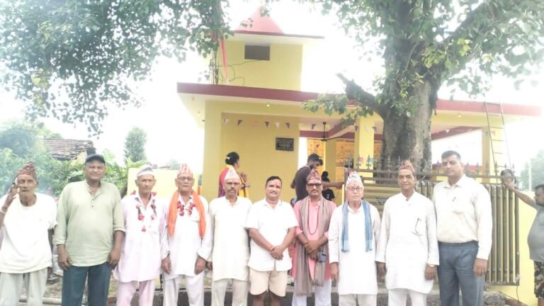 लमा श्री सिद्ध बैजनाथ गौरादेवी मन्दिरको उद्घाटन